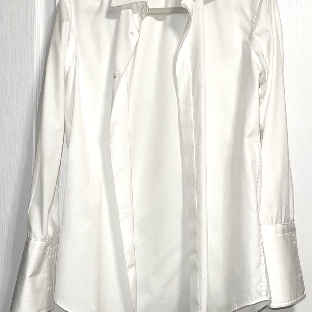 Hugo Boss Men's Cream Dress Shirt